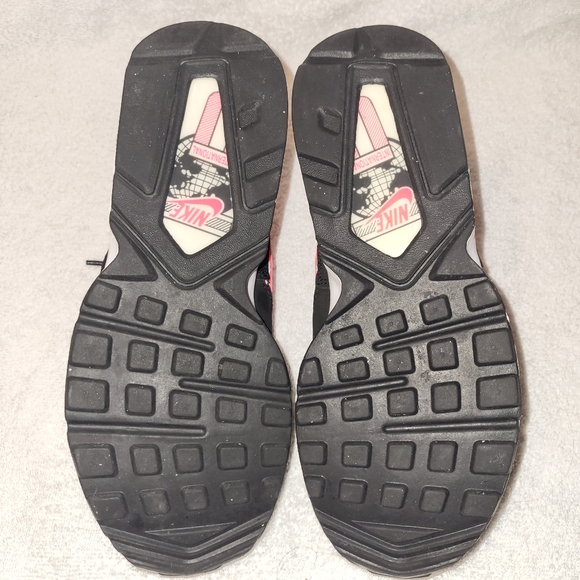 Nike Air Max ST Size 6.5Y 653819-101 White Black Hyper Pink Running Shoes - Picture 4 of 10